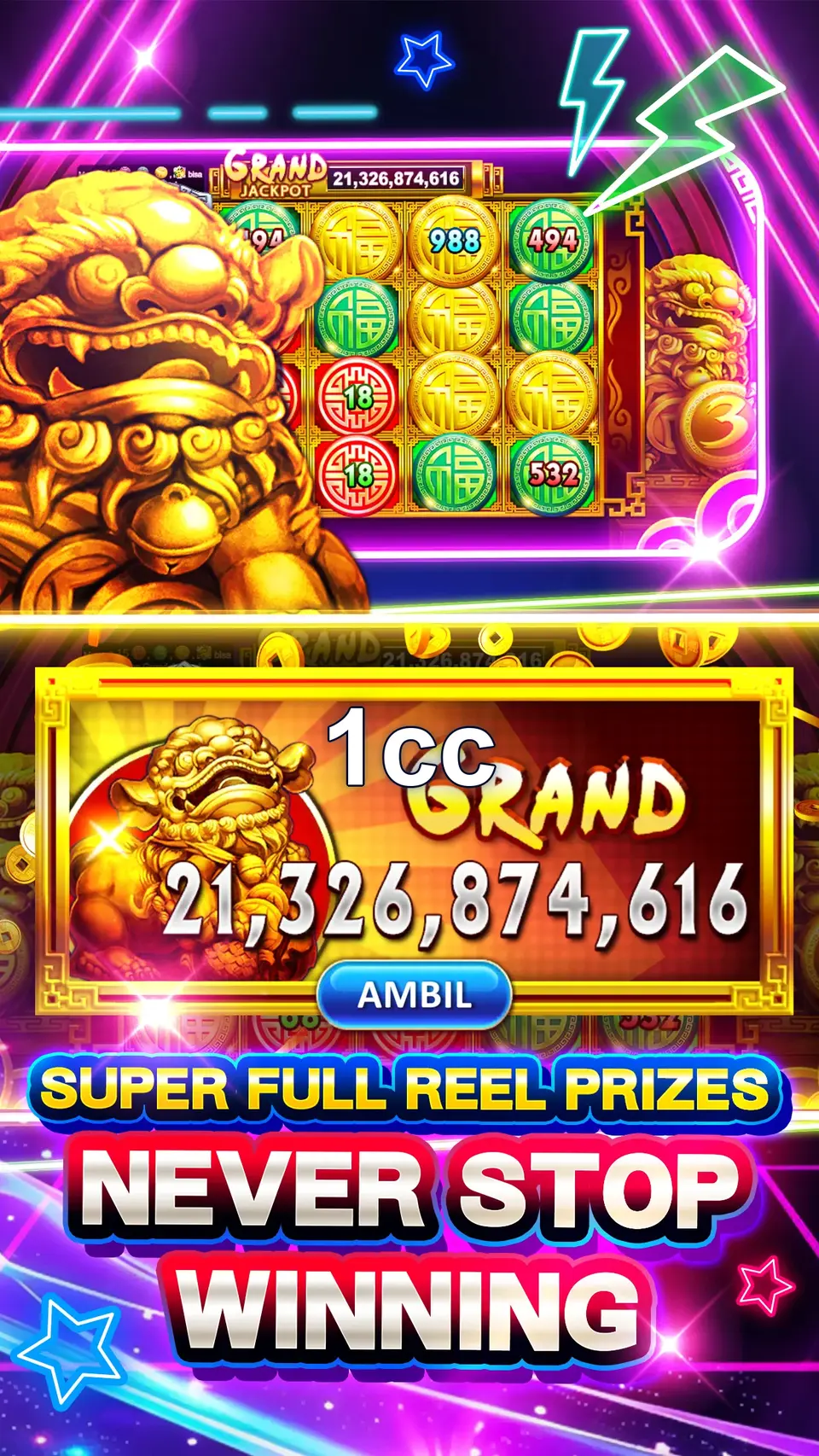 Capturas de tela 1cc